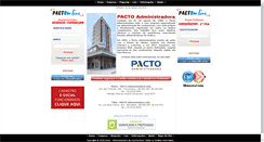 Desktop Screenshot of pactonet.com.br