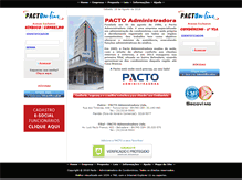 Tablet Screenshot of pactonet.com.br